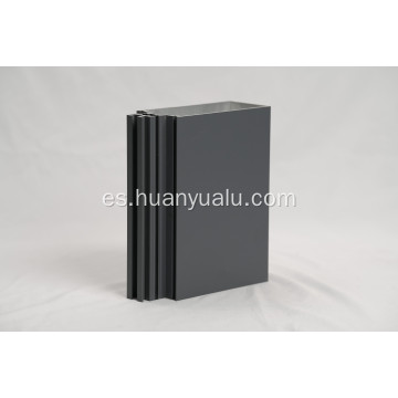 Perfiles de pared de cortina extruida de aluminio con mejores precios
